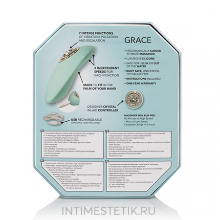 Клиторальный вибратор Pave – Grace Клиторальный вибратор Pave – Grace