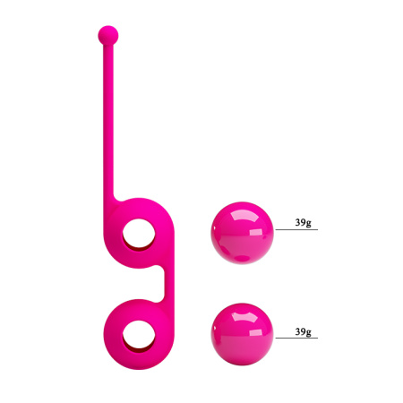 PrettyLove Kegel Tighten Up III - вагинальные шарики со смещенным центром тяжести