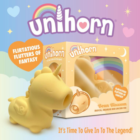 Unihorn Bean Blossom - вибратор со стимулирующим язычком