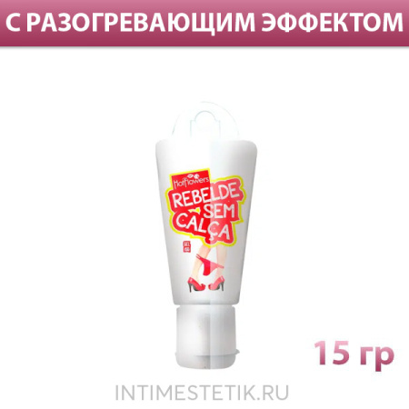 Анальный гель REBELDE SEM CALCA с разогревающим эффектом Анальный гель REBELDE SEM CALCA с разогревающим эффектом