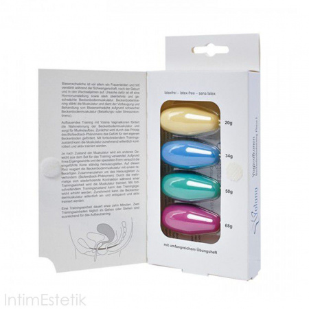 Влагалищные конусы Yolana / Elanee Фаза 1 для мышц тазового дна