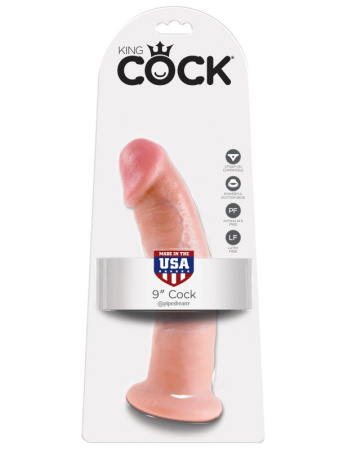 Фаллоимитатор на присоске King Cock 9 Фаллоимитатор на присоске King Cock 9