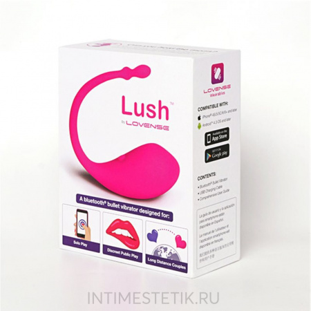 Lovense Lush Bullet Vibrator виброяйцо с дистанционным управлением