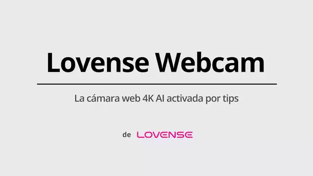 Веб камера для стриминга и вебкама Lovense Webcam 4K