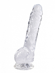 Прозрачный фаллоимитатор INTERGALACTIC LUMINOUS