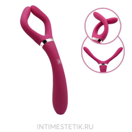 Двухсторонний стимулятор для пар Hot Planet Aster