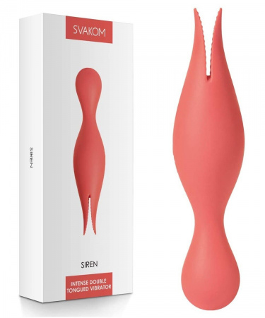 Двухсторонний массажер Siren Svakom Двухсторонний массажер Siren Svakom