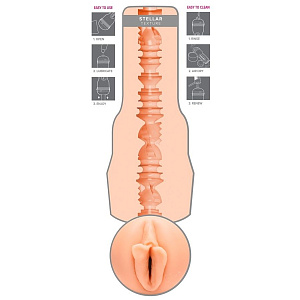 Fleshlight Girls Gina Valentina - реалистичный мастурбатор Fleshlight Girls Gina Valentina - реалистичный мастурбатор