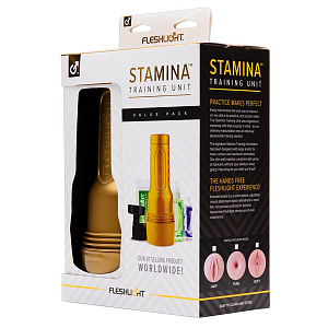 Набор Fleshlight Stamina Training Unit: мастурбатор, крепление, смазка, порошок, очиститель