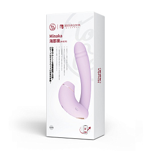 BeYourLover Minaka - вибратор + вакуумный стимулятор 3в1 с нагревом