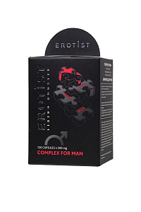 Erotist COMPLEX FOR MAN капсулы мужские для потенции, 120 шт. Erotist COMPLEX FOR MAN капсулы мужские для потенции, 120 шт.