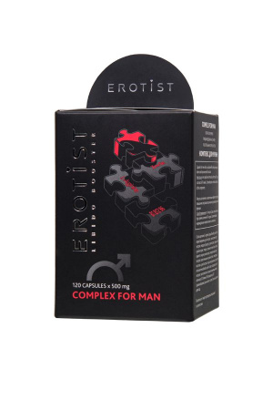 Erotist COMPLEX FOR MAN капсулы мужские для потенции, 120 шт.