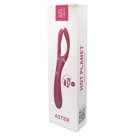 Двухсторонний стимулятор для пар Hot Planet Aster