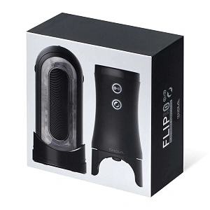 Набор Tenga Flip Zero Electronic Vibrotation: мастурбатор с вибрацией и устройство вращения Набор Tenga Flip Zero Electronic Vibrotation: мастурбатор с вибрацией и устройство вращения