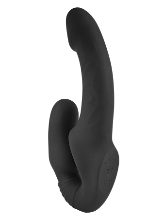 Безремневой страпон Devi с вибрацией и пультом ДУ