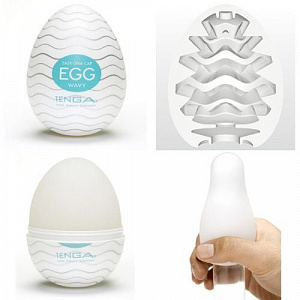 Мастурбатор Tenga Egg Wavy