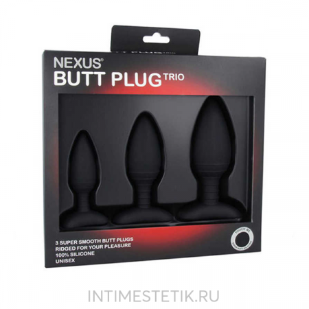 Набор анальных втулок NEXUS, 3 шт.