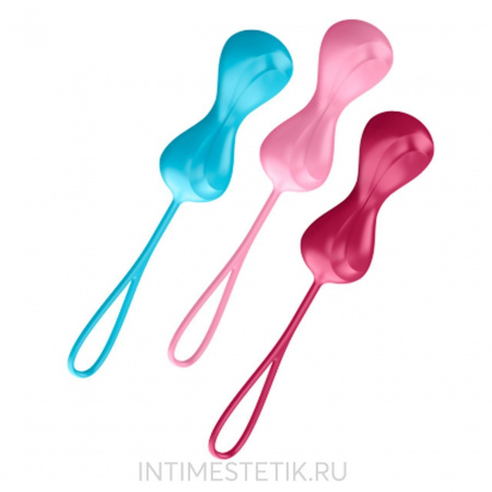 Вагинальные шарики Satisfyer Balls C02 Double Large