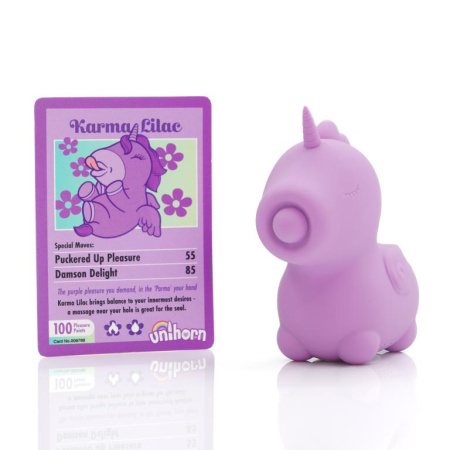 Unihorn Karma Lilac - вибратор с мощным пульсирующим носиком