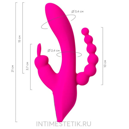 JOS SPANKY - тройной вибратор