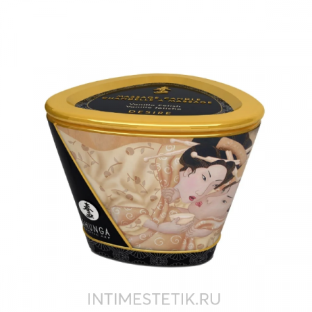 Массажное арома-масло Shunga Vanilla Fetish, 170 мл