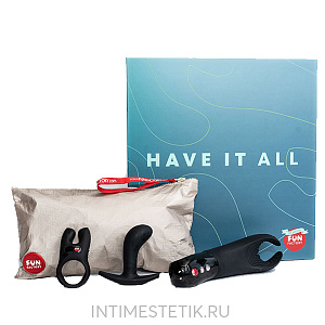 Набор Fun Factory Manta Black + Nos + Bootie (размер S) Набор Fun Factory Manta Black + Nos + Bootie (размер S)