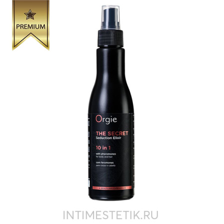 Спрей с феромонами 10 в 1 Orgie The Secret для тела и волос, 150 мл Спрей с феромонами 10 в 1 Orgie The Secret для тела и волос, 150 мл