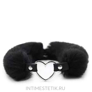 Чокер с мехом NOTABU BDSM Чокер с мехом NOTABU BDSM