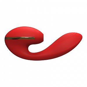 Tina Kistoy - 2в1 - вибратор с нагревом + вакуумный стимулятор