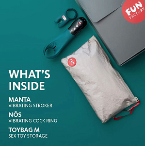 Набор NEXT LEVEL ORGASM SET Fun Factory (Manta Black + Nos) Набор NEXT LEVEL ORGASM SET Fun Factory (Manta Black + Nos)