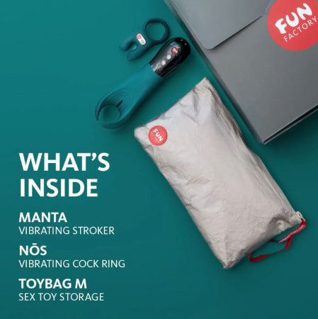 Набор NEXT LEVEL ORGASM SET Fun Factory (Manta Black + Nos) Набор NEXT LEVEL ORGASM SET Fun Factory (Manta Black + Nos)