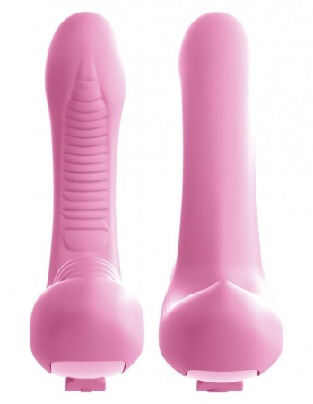 Вибромассажер с двумя моторчиками и пультом ДУ 3Some Rock N' Grind