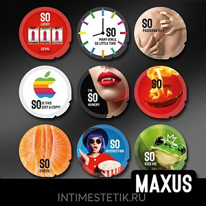Презервативы точечно-ребристые MAXUS Special + железный кейс Презервативы точечно-ребристые MAXUS Special + железный кейс