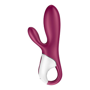 Вибратор-кролик Hot Bunny Satisfyer с нагревом и с мобильным управлением Вибратор-кролик Hot Bunny Satisfyer с нагревом и с мобильным управлением