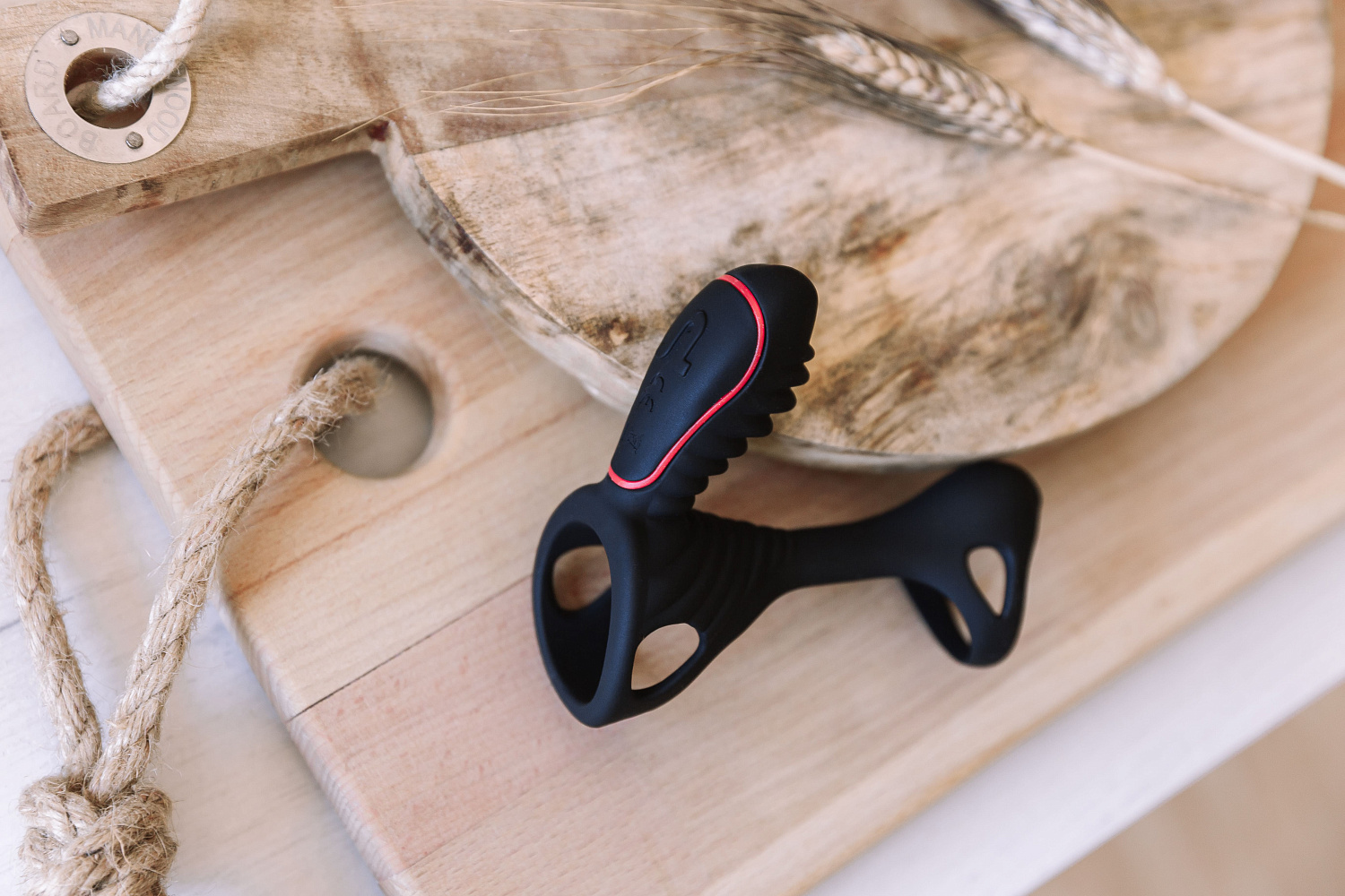 Gladiator + LRS эрекционная вибронасадка-кольцо с пультом управления