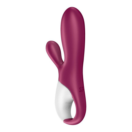 Вибратор-кролик Hot Bunny Satisfyer с нагревом и с мобильным управлением Вибратор-кролик Hot Bunny Satisfyer с нагревом и с мобильным управлением