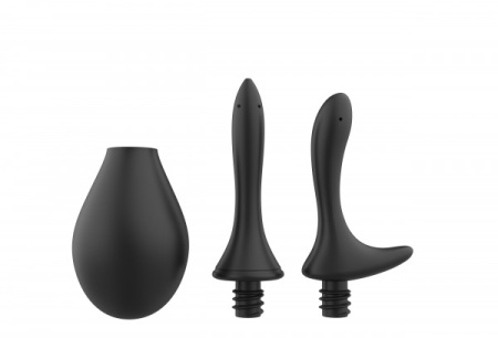 NEXUS Anal Douche Set - анально-вагинальный душ с двумя насадками NEXUS Anal Douche Set - анально-вагинальный душ с двумя насадками