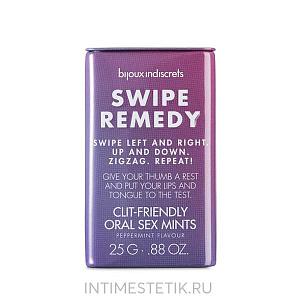 Конфетки для орального секса Swipe Remedy - Clitherapy Oral Sex Mint, 25 г Конфетки для орального секса Swipe Remedy - Clitherapy Oral Sex Mint, 25 г