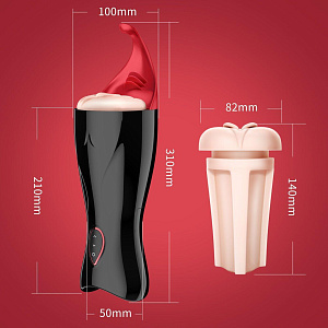 Erocome Taurus - мастурбатор с эффектом минета и вибрацией