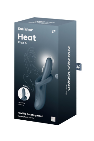 Satisfyer Heat Flex 4 - вибратор для точки G с ротацией