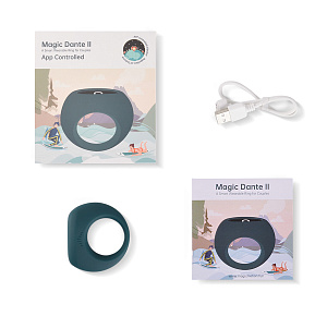 Умное виброкольцо MAGIC DANTE II (Magic Motion) для мужчин