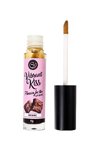 Блеск для губ с виброэффектом SECRET PLAY VIBRANT KISS BROWNIE (Брауни) Блеск для губ с виброэффектом SECRET PLAY VIBRANT KISS BROWNIE (Брауни)