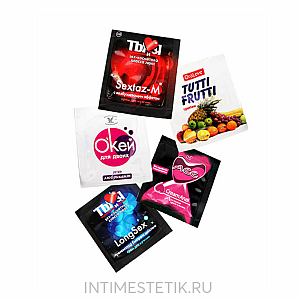 Набор из 5-ти саше +подарок «Для 100%-ого секс-эксперта» Набор из 5-ти саше +подарок «Для 100%-ого секс-эксперта»
