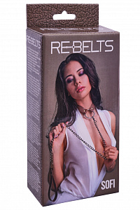Поводок и чокер с кольцом Sofi Brown Rebelts Поводок и чокер с кольцом Sofi Brown Rebelts