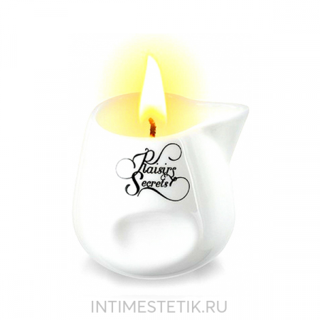 Свеча BOUGIE DE MASSAGE BOIS ROUGE с массажным маслом Красное дерево 80 мл