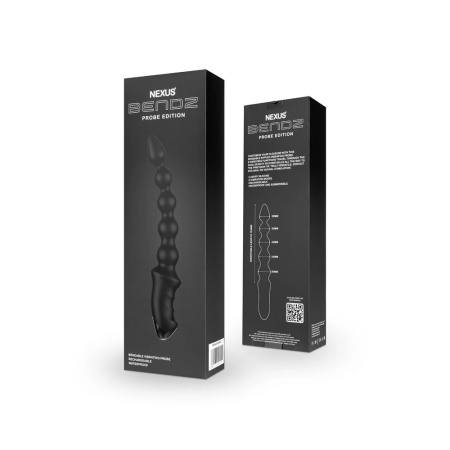 Nexus Bendz - гибкие анальные шарики с вибрацией