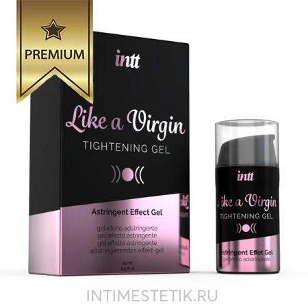 INTT Like a Virgin - гель для сужения влагалища, 15 мл INTT Like a Virgin - гель для сужения влагалища, 15 мл