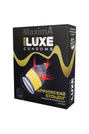 Презерватив Luxe MAXIMA "Аризонский бульдог", 1 шт.