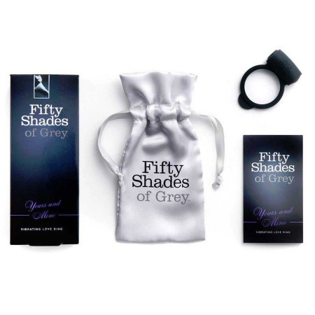 Виброкольцо для пениса  Shades-of-Grey Yours and Mine Виброкольцо для пениса  Shades-of-Grey Yours and Mine