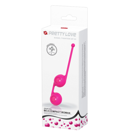 PrettyLove Kegel Tighten Up III - вагинальные шарики со смещенным центром тяжести